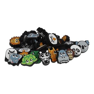 Gamma Vibration Dampeners Animals-Zoo 10x6 Pieces in a 60-Piece Bag