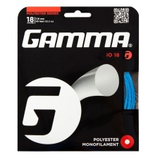 Gamma Tennis String iO (Durability+Power) blue 12m Set