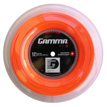 Gamma Tennis String iO (Durability+Power) orange 200m Roll