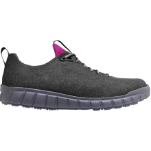 Ganter Sneaker Evo Merino Wool (Merino Walk Felt for good climate comfort) black/grey/pink Women