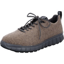 Ganter Sneaker Evo Merino Wool (Merino Walk Felt for Good Climate Comfort) Toffee Brown/Anthracite Grey Women