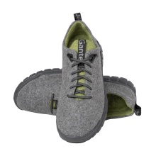 Ganter Sneaker Evo Merino Wool (Merino Walk Felt for Good Climate Comfort) Graphite Grey/Kiwi Women