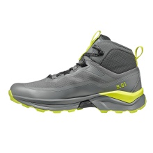 Garmont Trekking Hiking Shoes 9.81 Engage Mid GTX (Speed Hiking, waterproof) steel grey/lime green Men's