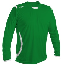 GECO Long Sleeve Shirt Levante green/white Men