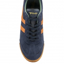 Gola Sneaker Harrier Suede navy blue/orange/sage Men