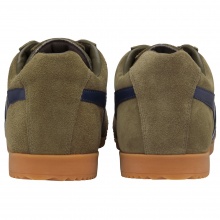 Gola Sneaker Harrier Suede khaki brown/navy Men