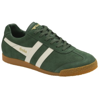 Gola Sneaker Harrier Suede-Leather green/white Men