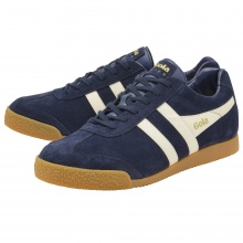 Gola Sneaker Harrier Suede-Leather navy blue/white Men