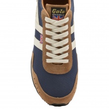 Gola Sneaker Track Mesh 317 (Made in England) navy blue/tobacco Men