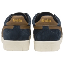 Gola Sneaker Hurricane Suede navy blue/tobacco/white Men