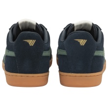 Gola Sneaker Equipe Suede Leather navy blue/sage/gum Men