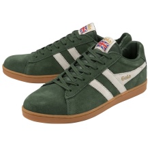 Gola Sneaker Equipe Suede Leather green/white/gum Men