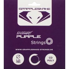 Grapplesnake Tennis String Excellent Purple 1.25 12m Set