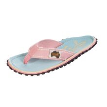 Gumbies Original Flip Flops Blue/Pink Ladies