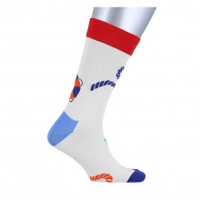 Happy Socks Daily Crew Jumbo Navy White - 1 Pair