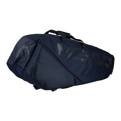 Head Tennis Racketbag Pro Racquet Bag L (Racket bag, 2 main compartments) navy blue 9-pack