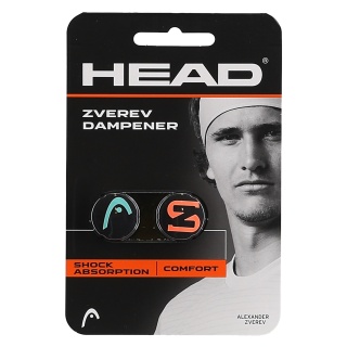 Head Vibration Dampener Zverev black 2-pack