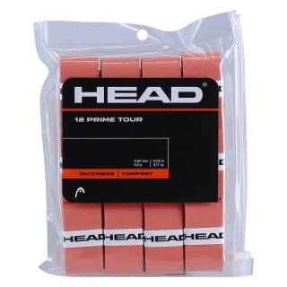 Head Overgrip Prime Tour 0.6 mm (Comfort, Grip) salmon pink 12-piece clip bag