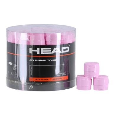 Head Overgrip Prime Tour 0.6 mm (Comfort, Grip) pink 60-pack