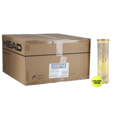 Head Tennis Balls Tour Can 36x4 in Box