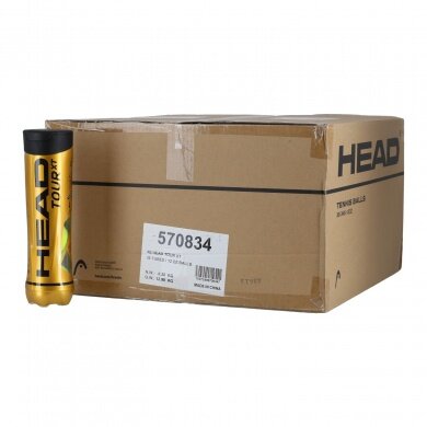 Head Tennis Balls Premium Tour XT Can <b>36x4 Pack</b>