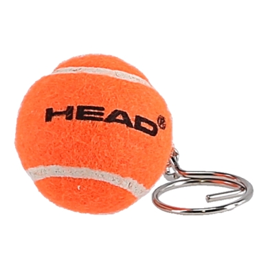 Head Keychain Mini Tennis Ball 3.5cm orange - 1 piece