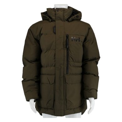 Helly Hansen Winter Quilted Jacket Tromsoe (very warm due to High Loft insulation) dark green Men