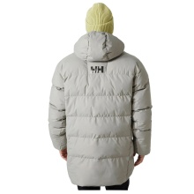 Helly Hansen Winter Quilted Jacket Tromsoe (very warm due to High Loft insulation) light grey Men