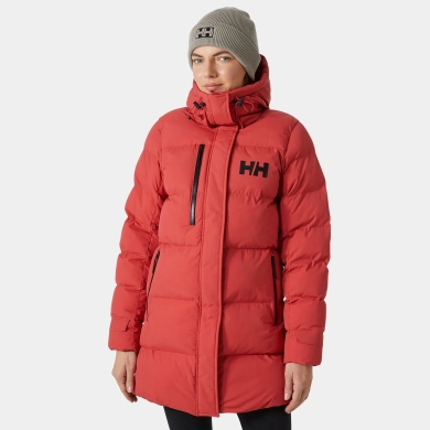 Helly Hansen Winter Coat Adore Puffy Parka (very warm, High Loft Insulation) red Women