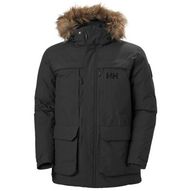 Helly Hansen Winter Parka Nordsjo (very warm, windproof, waterproof, breathable) black Men