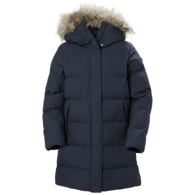 Helly Hansen Winter Puffer Coat Blossom Puffy Winter Parka (warm, water-repellent) navy blue Women