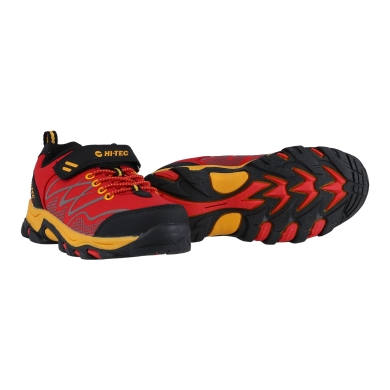 Hi-Tec Hiking-Leisure Shoes Blackout Low Red Kids