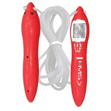 HMS Fitness SK46 Skipping Rope with Electronic Counter red