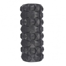 HMS Fitness Massage Roller FS107 (EVA foam, for full body training, massage knobs) black - 1 piece