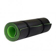 HMS Fitness YM06 Fitness Yoga Mat Premium green/black 180x60x0.8cm