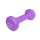 HMS Fitness Dumbbell (Cast Iron with Vinyl Coating) 0.75kg Purple - 1 Piece