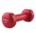 HMS Fitness 17023 Dumbbell made of cast iron with vinyl coating 2kg red- 1 piece