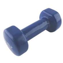 HMS Fitness Dumbbell 17023 (Cast Iron, Vinyl Coating) 3kg Blue - 1 Piece