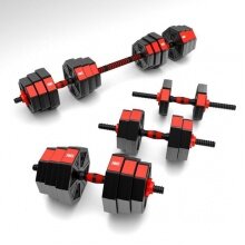 HMS Fitness SGC20 Dumbbell-Barbell Set 20kg