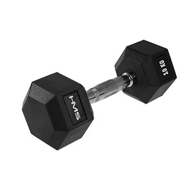 HMS Fitness Dumbbell Hex Pro 10kg - 1 piece