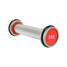 HMS Fitness Premium HH01 chrome dumbbell 2x1kg