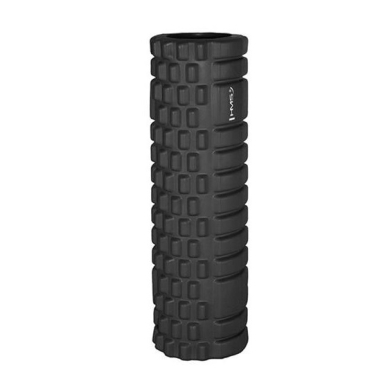 HMS Fitness Massage Roller FS102 45cm (EVA/PVC, for full body training) black - 1 piece