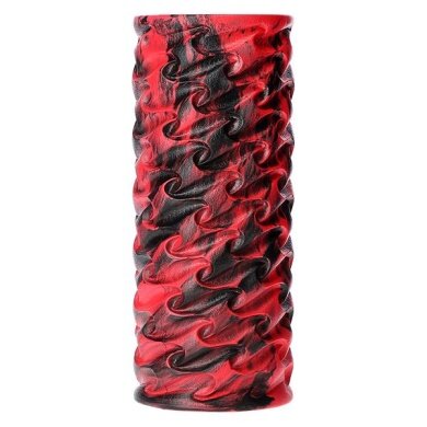 HMS Fitness Massage Roller FS133 33cm (EVA/PVC, for full body training) red/black - 1 piece