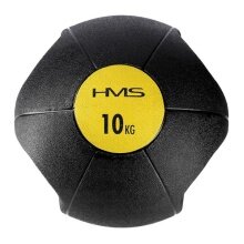 HMS Fitness Medicine Ball NKU10 with Handles 10kg black