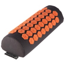 HMS Fitness Premium Acupressure Mat Set AKM01 (Mat and Pillow) orange/black - 65x42cm