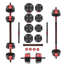 HMS Fitness Dumbbell-Barbell Set SGK15 Bar (octagonal, made of composite) 15kg