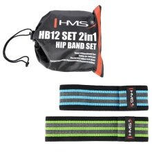 HMS Fitness Band HB12 Set 2in1 Hip Bands - 2 pieces