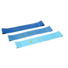 HMS Premium Resistance Band GU04 Mix Set Pro II blue - 3 pieces