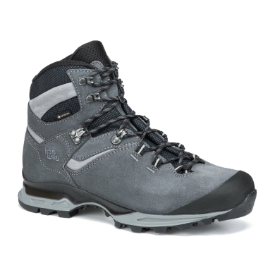 Hanwag Tatra Light GTX Hiking Shoes (Suede, waterproof, trekking) graphite grey/light grey men's