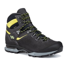 Hanwag Tatra Light GTX Hiking Shoes (Suede, waterproof, trekking) asphalt grey/yellow men's